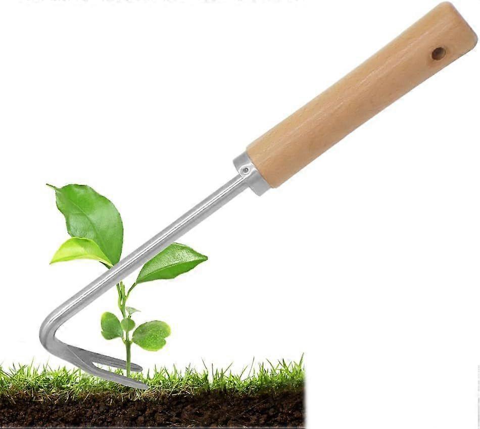 Garden Weeding Knife Stainless Steel Weeding Tool Manual Weeder with Handle for Weeding, Soil Dredging, Vegetable Digging, Transplanting, 278CM