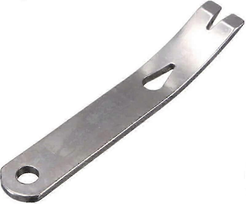 Multifunctionele Outdoor Camping Pry Bar Key Ring Tool (zilver) (1 stuks)