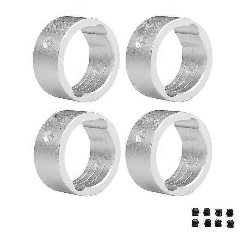 Drive Cup Sleeves Set for 1/6 Rc Upgrade Parts Silver