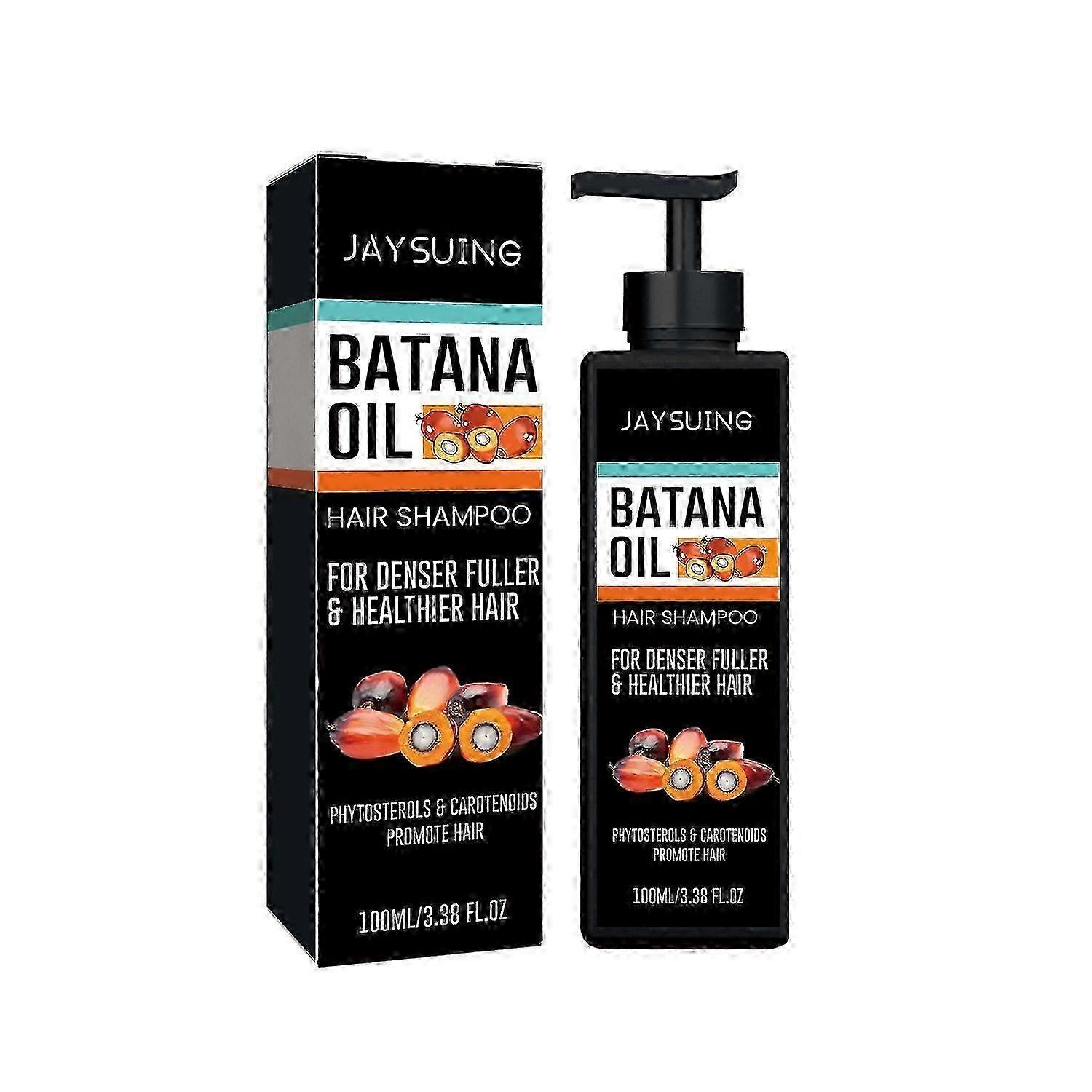 Jaysuing Batana Shampooing Soin Nettoyant Cuir Chevelu Doux Nourrissant Complet Hydratant Cheveux Shampooing Quotidien