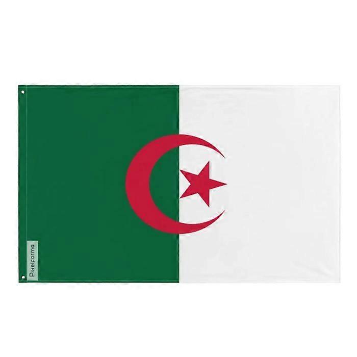 Flag of Algeria – 128 x 192 cm – Polyester – Iron eyelets – Durable