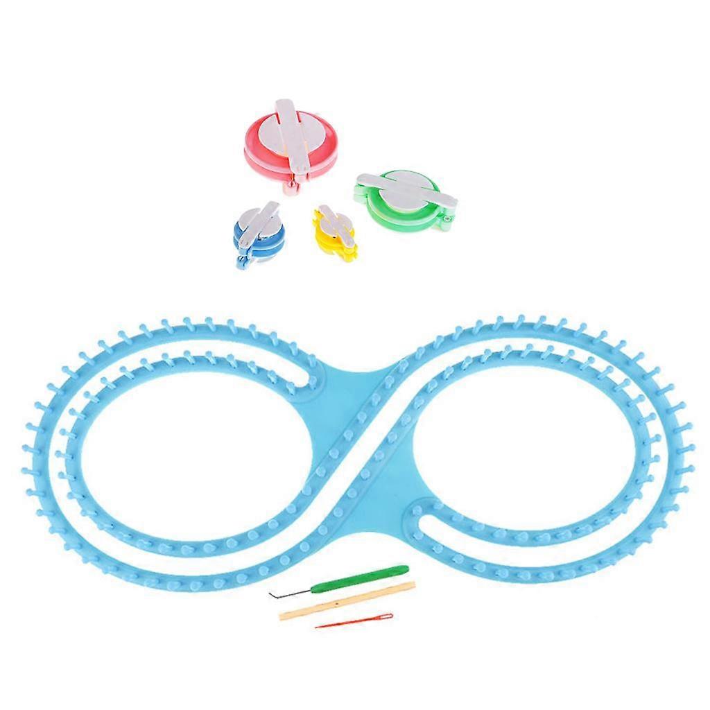 8 Shape Loom Knitting Board Kit And 4 Size Maker Knitting Tool