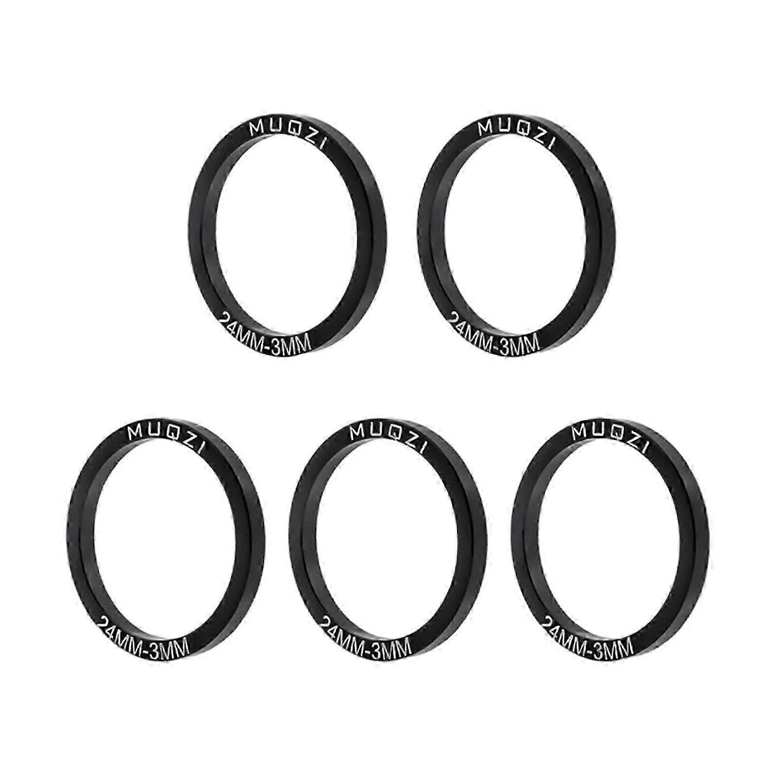5pcs MTB ποδήλατο κάτω βραχίονα φλάντζα ποδήλατο στρόφαλος που πλυντήριο διαχωριστικό εξαρτήματα επισκευής