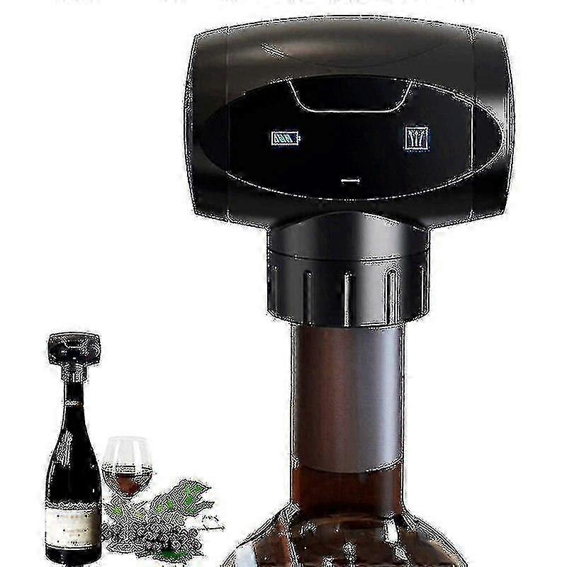 クリスマス電動ワインストッパー真空ポンプ(再利用可能なストッパー付き)