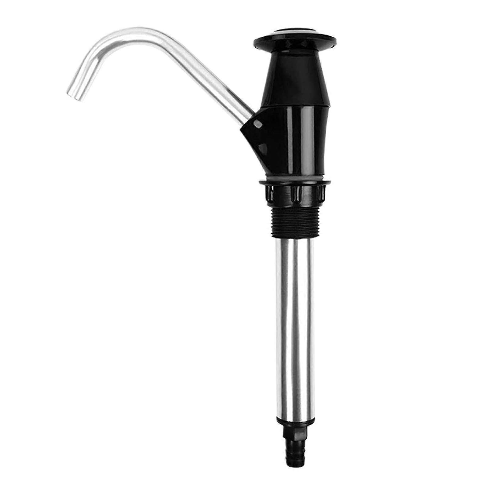 Water tap pump for camping, manually operated water pump solid camping trailer faucet black