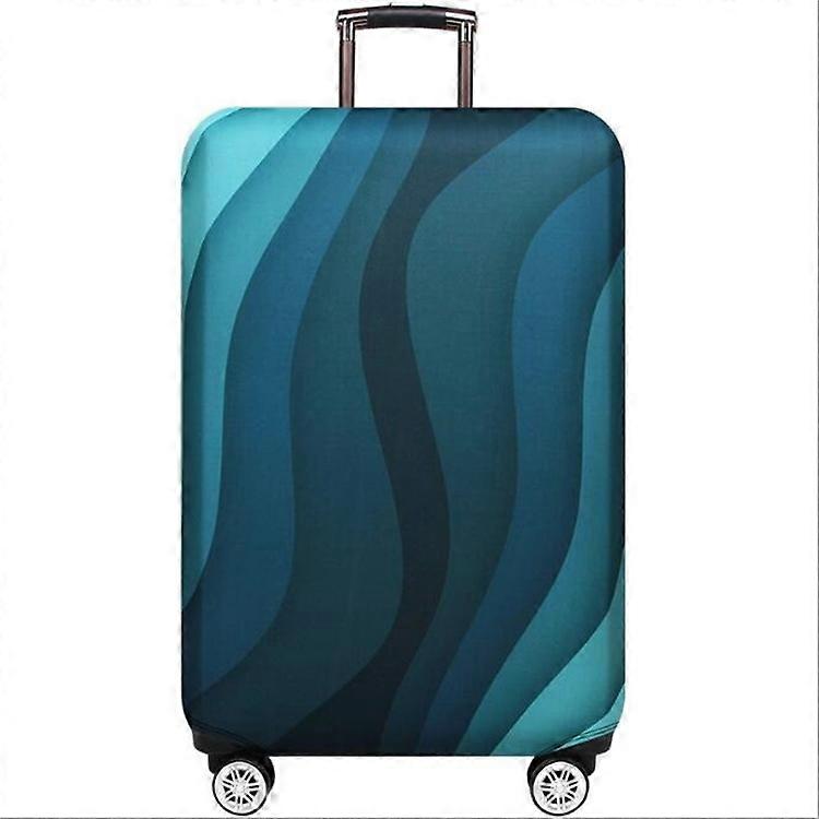 Resor Nötningsbeständig Elastiskt Bagage Skyddsöverdrag Resväska Dammskydd 25-28 tum