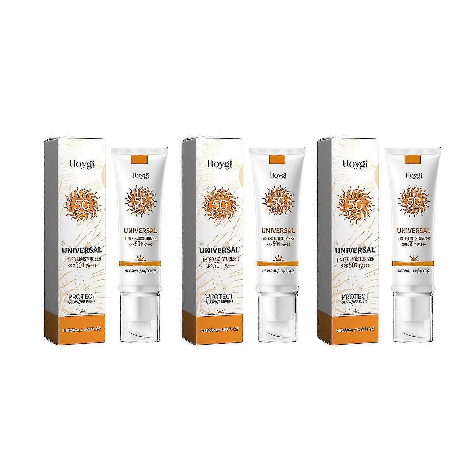 Tinted Sunscreen Protector Cream Refreshing Isolation Sun Screen Lotion for Beach