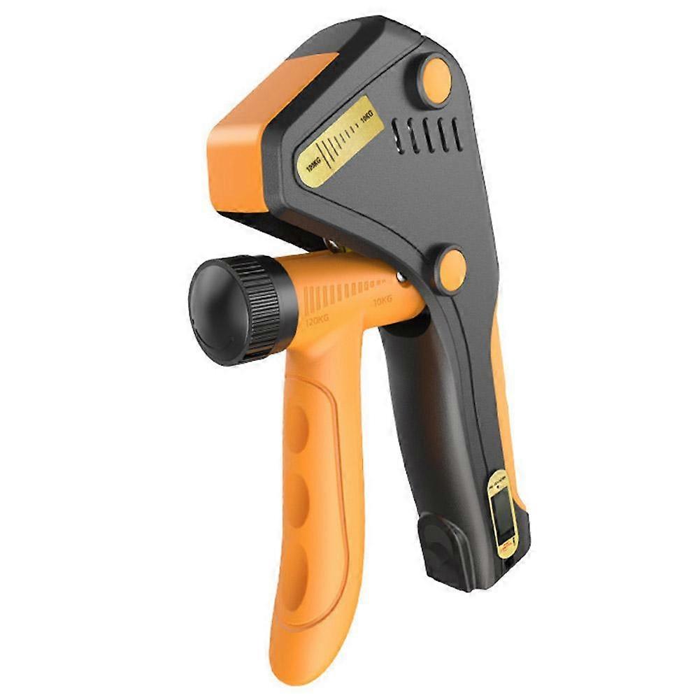 One (A)$ counting hand gripper hand exercise clamp grip adjustable strength