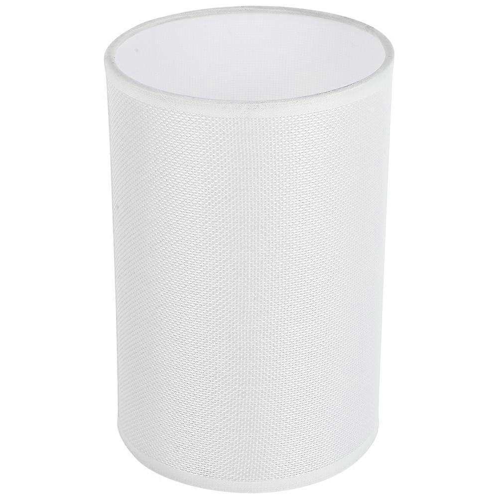 Elegant Round Fabric Lampshade Cover for Ceiling and Table Lamps – Soft Light, Easy Installation, Simple Textured Design for Bedroom and Living Room