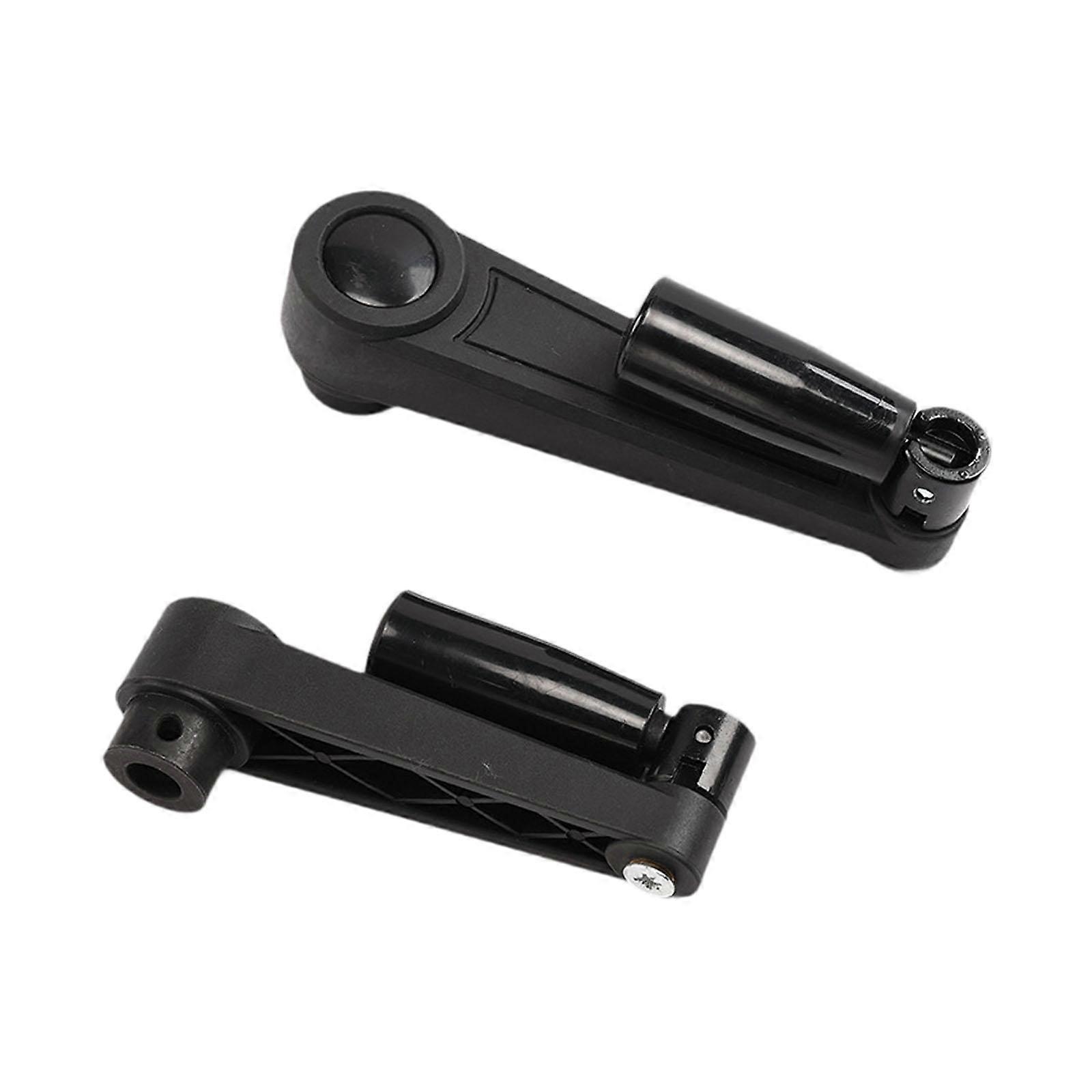 2Pcs Nylon Crank Handle Revolving Hand for Industry Lathe Milling Tailstock
