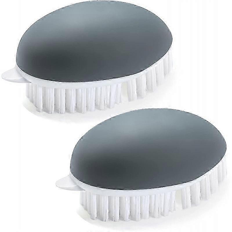 Non-Slip Vegetable Brush for Potatoes with Flexible Bristles