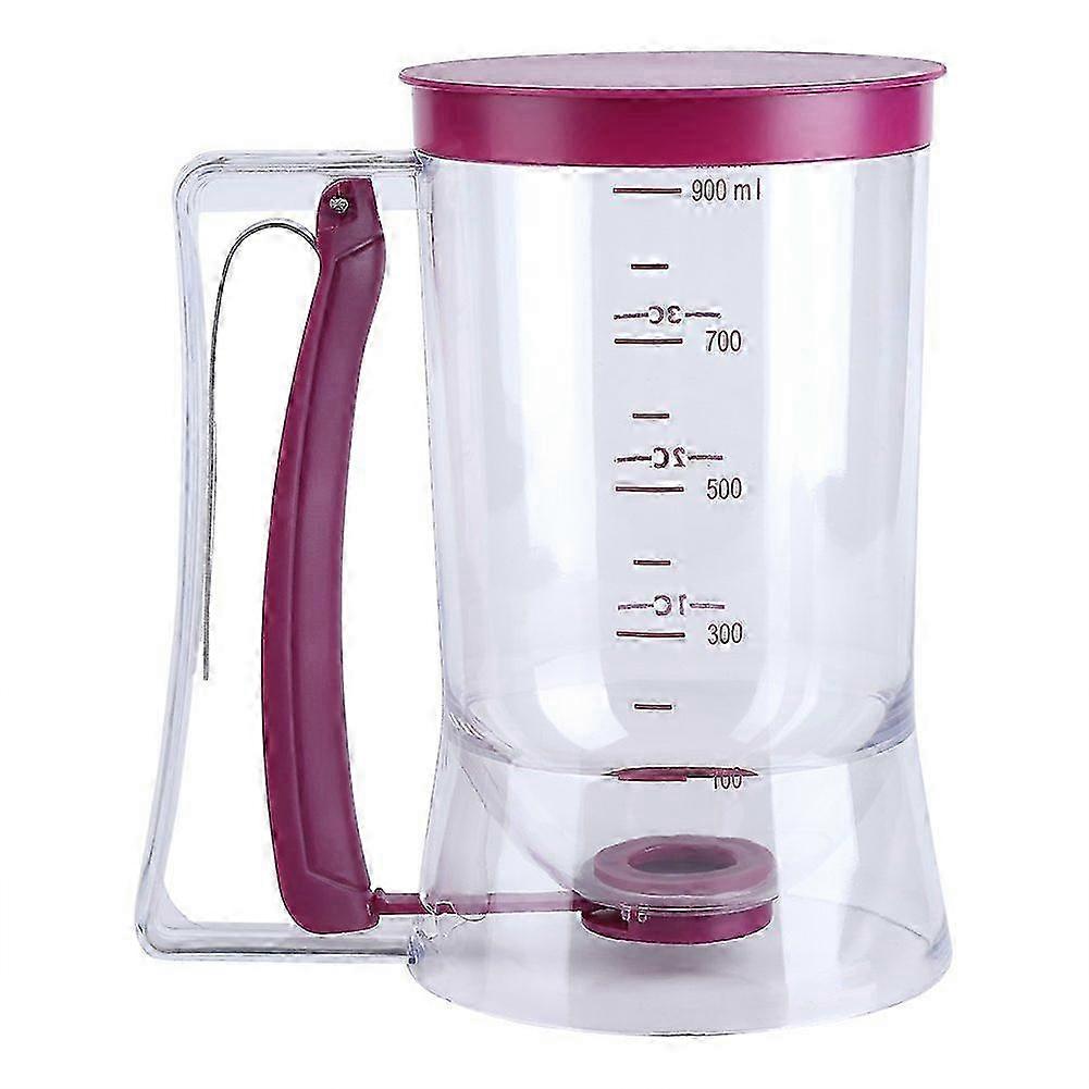 900mL Manual Batter Dispenser for Home Kitchen Use