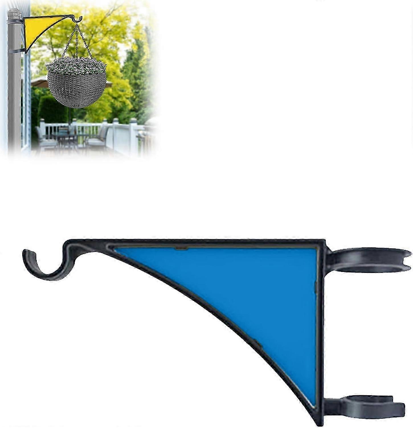 Hangs Fence Post Hanger,Hangs Fence Post Brackets,Wall Hook Hanging Plant Bracket for Hangs Bird Feeders, Lanterns,Flower Pots