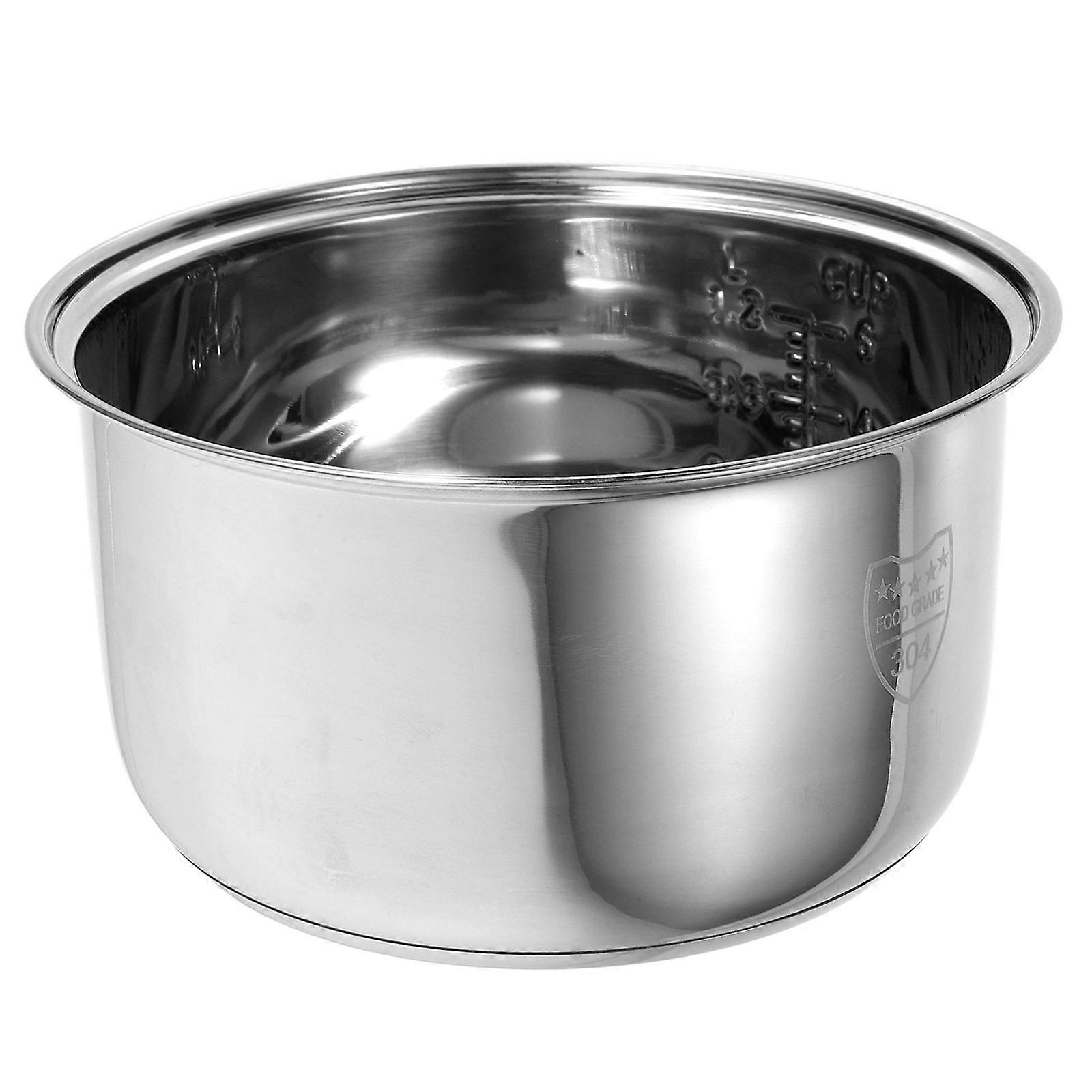 Stainless Steel Inner Pot for Rice Cookers, Nonstick Performance, 3L Capacity