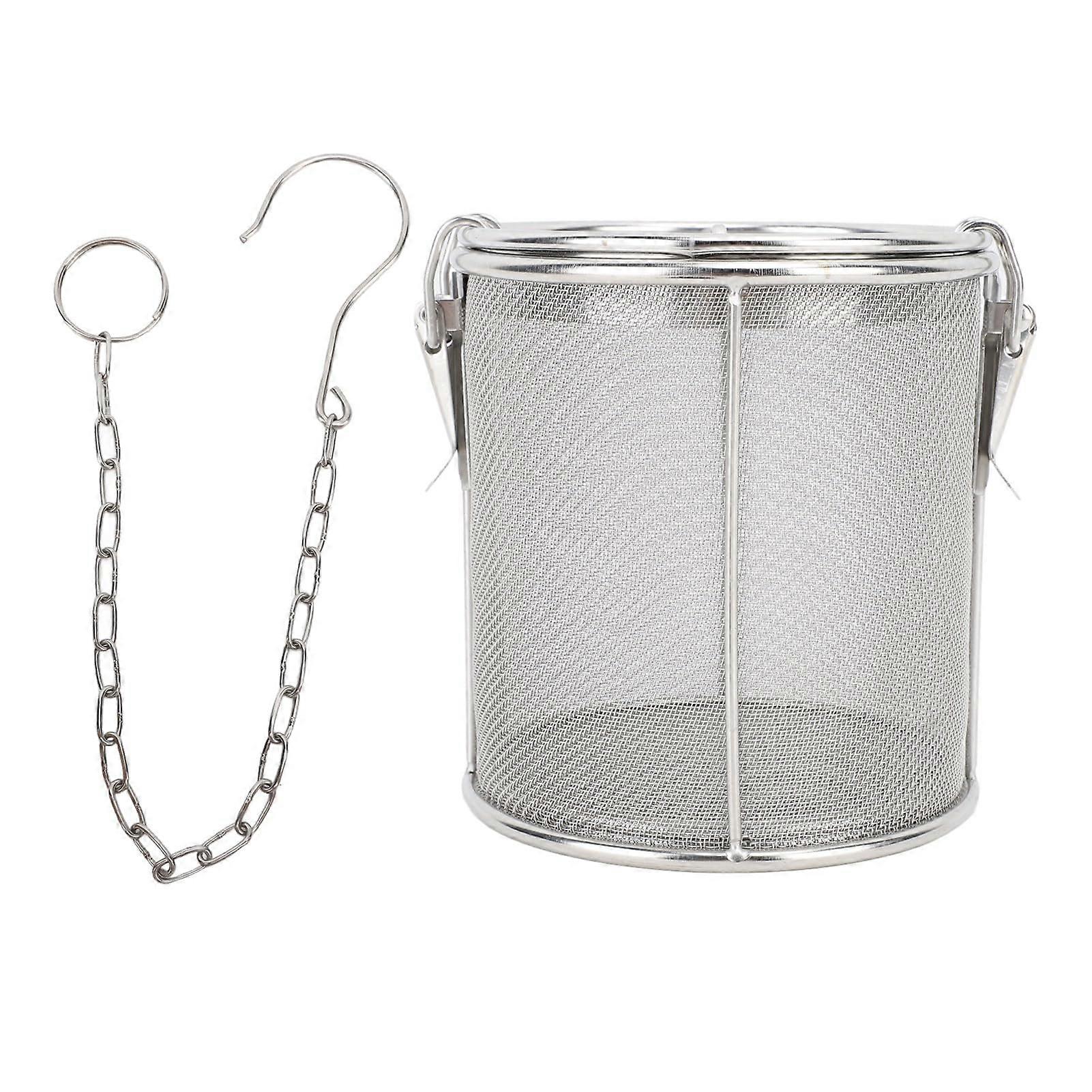 Soup Spice Separating Basket, 2800 ml Extra Fine Mesh, 304 Stainless Steel, Easy Clean Spice Filter for Kitchen Use