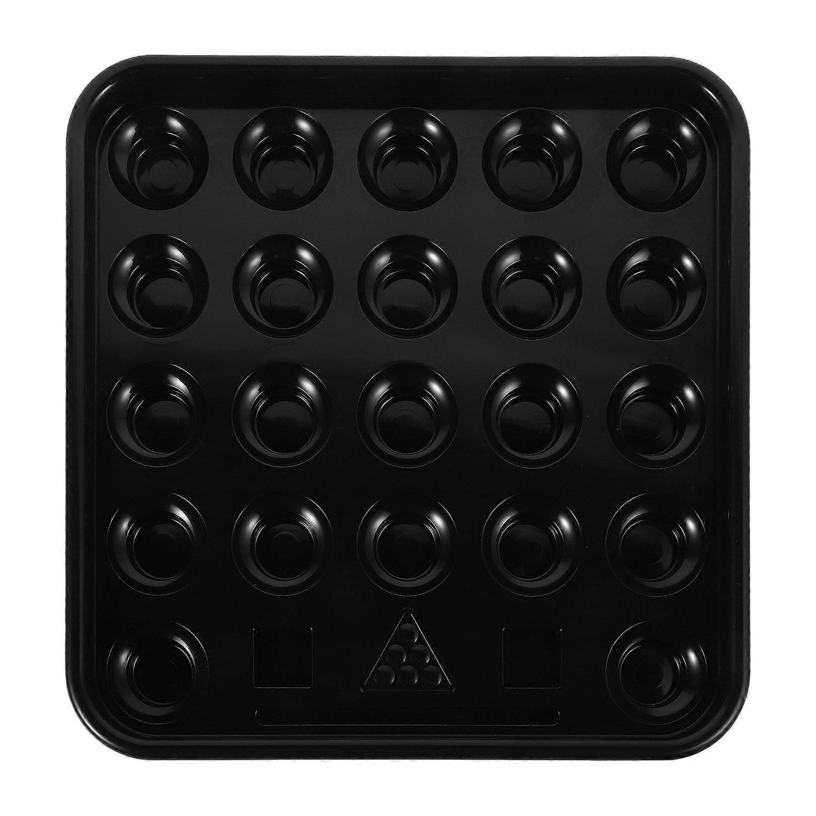 Plastic Pool Ball Tray Snooker Ball Storage Display Billiard Ball Holder Pool Billiard Accessory Pool Table Replacement Part Billiards Accessory