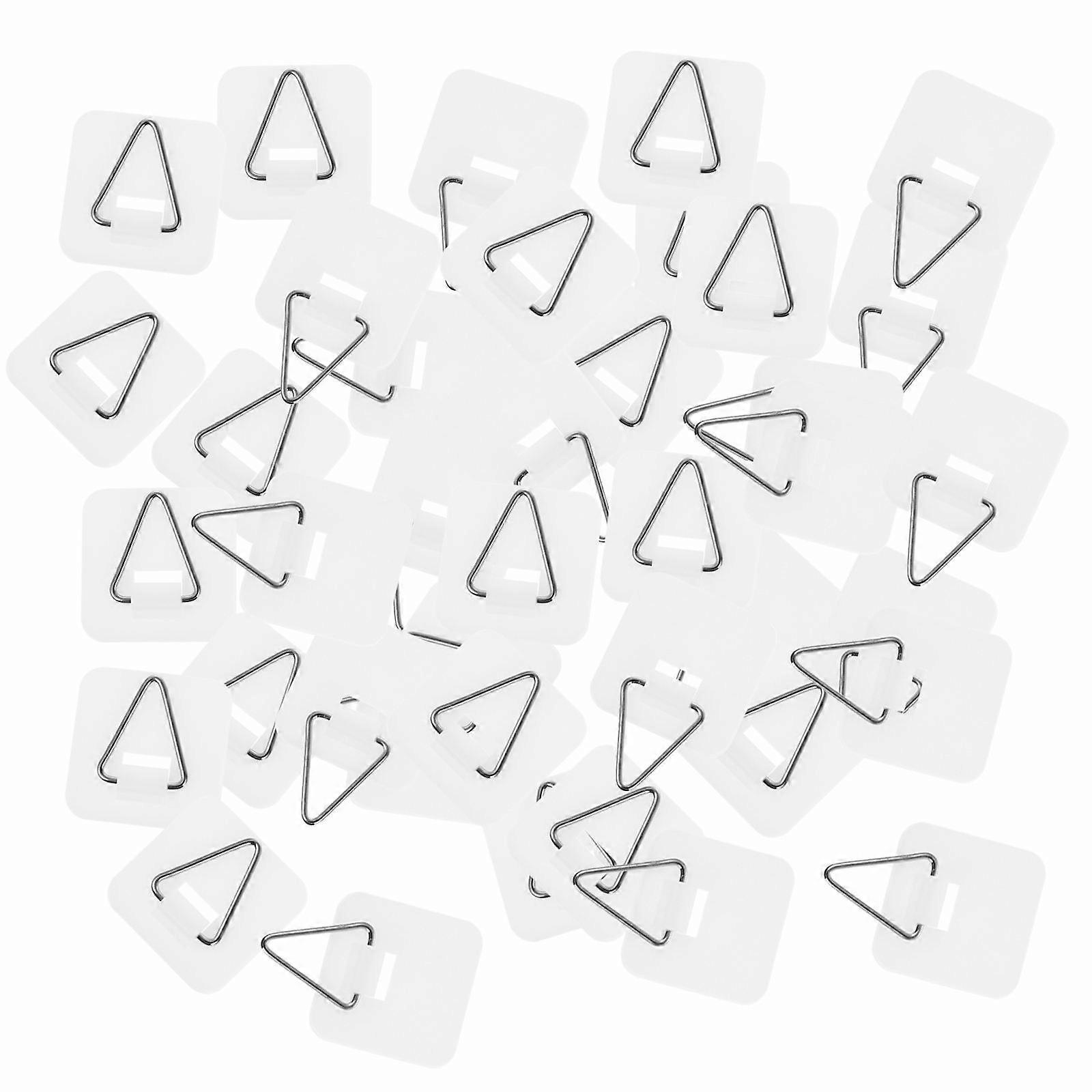 Small Plate Hangers For Walls Plastic 100Set