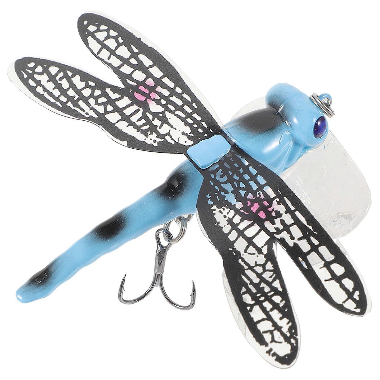 Simulation Lure Fishing Bait Realistic Design Dragonfly-like Shape 9X7.5X3.5CM Anti-bite 1Pcs