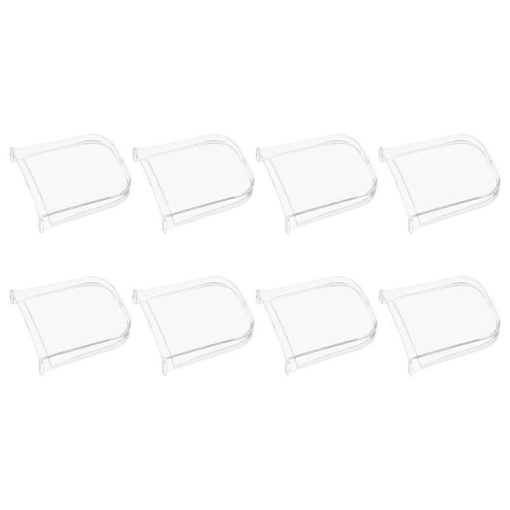 Condensation Collection Pressure Cooker Water Cup Universal Design for Electric Pressure Cookers Transparent 6.20X5.80X1.50CM Drip Prevention 8Pcs