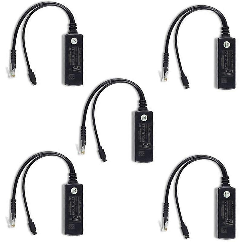 5X Standard POE Power Supply Module Divider 48V A 5V2.4A USB Interface