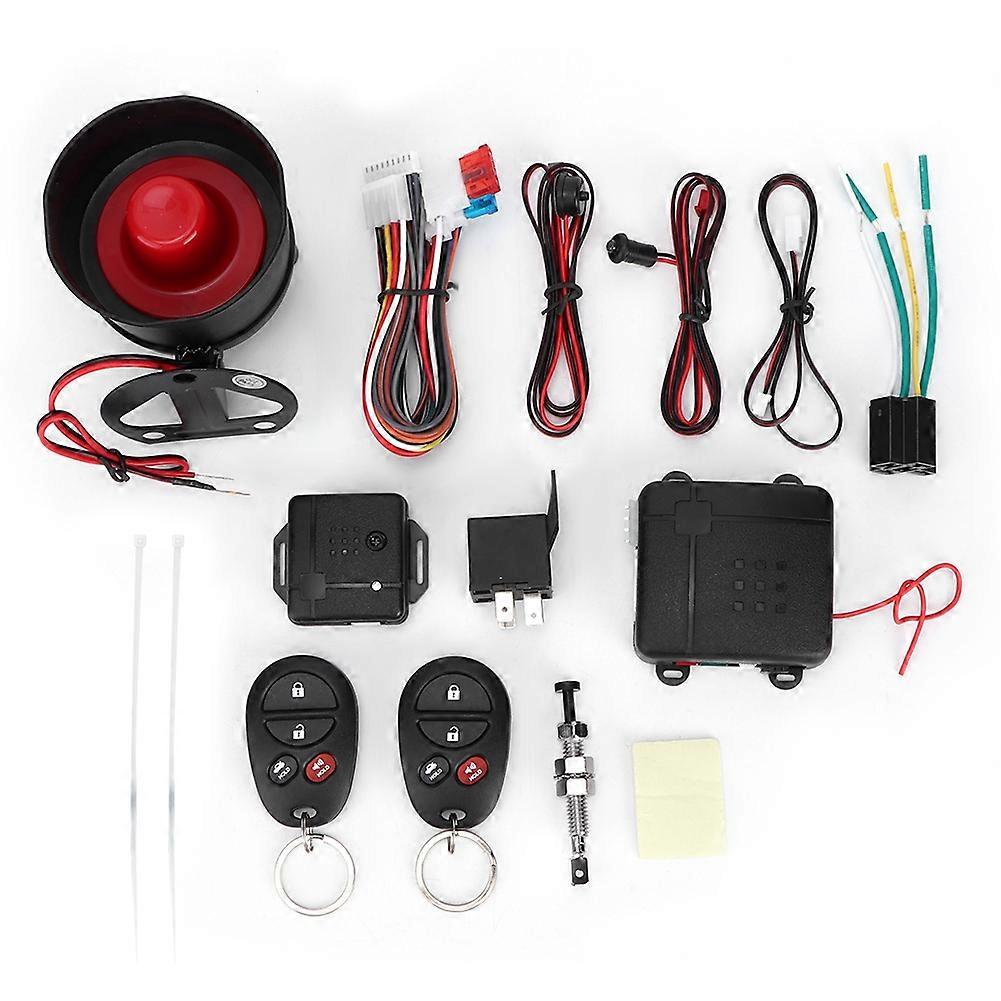 18 Programmed Remote Control Locking System Car Security Alarm  Modified Accessory