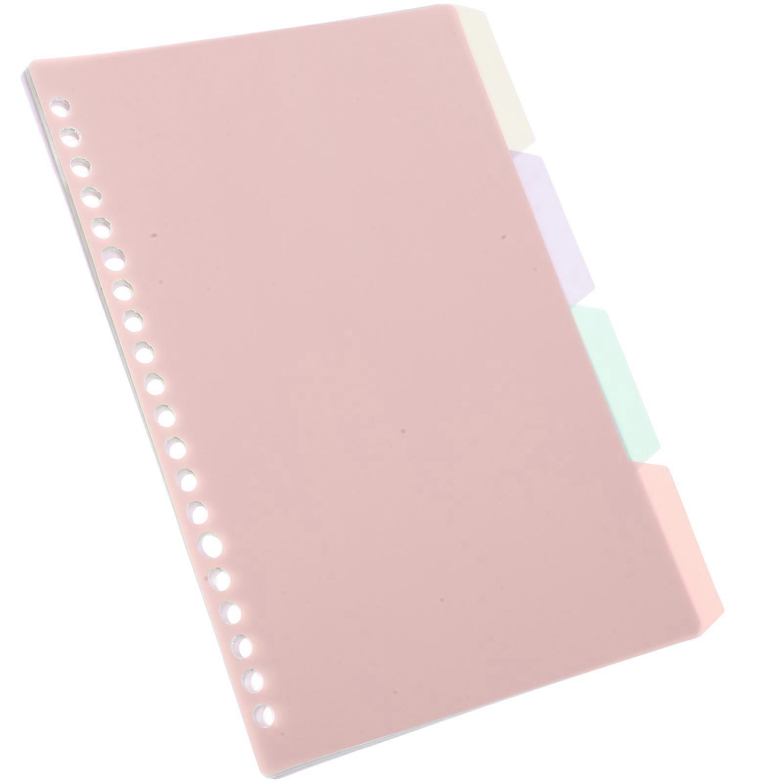 Notebooks For Work Organization Small Notebook With Tabs Spiral Notebook A5 Size For School Supplies Quick Access 1Set