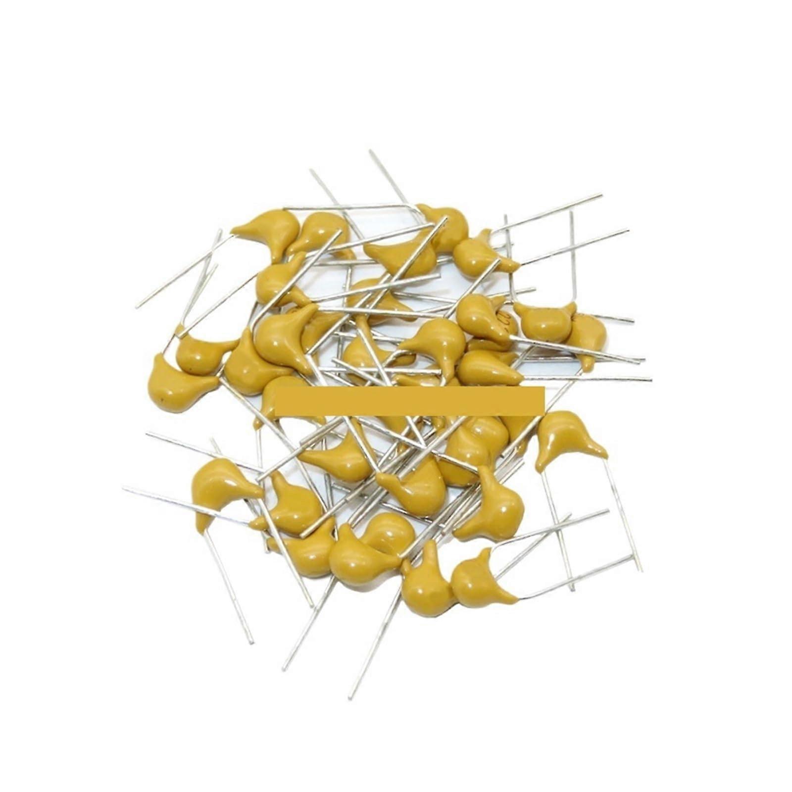 Ceramic Capacitor Kit, 100 Pcs, 50V, Assorted Values 10pF-10uF, 22pF, 47nF, 100nF, 330nF, 1nF, 4.7uF, 1uF