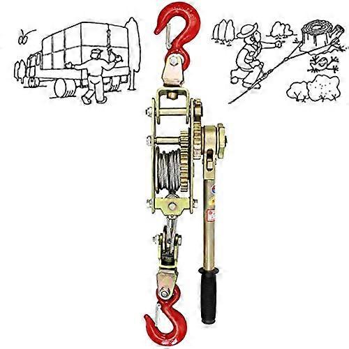 Multifunctional ratchet puller for towing, capacity: 2/3/4 tons 4t