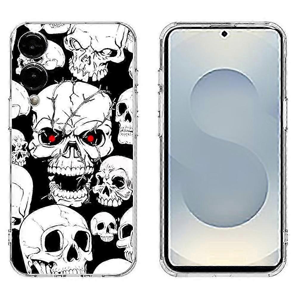 TPU Back Cover with Pattern Printing for Compatible Brand Galaxy S25 Edge - Deer Head Design Cell Phone Case