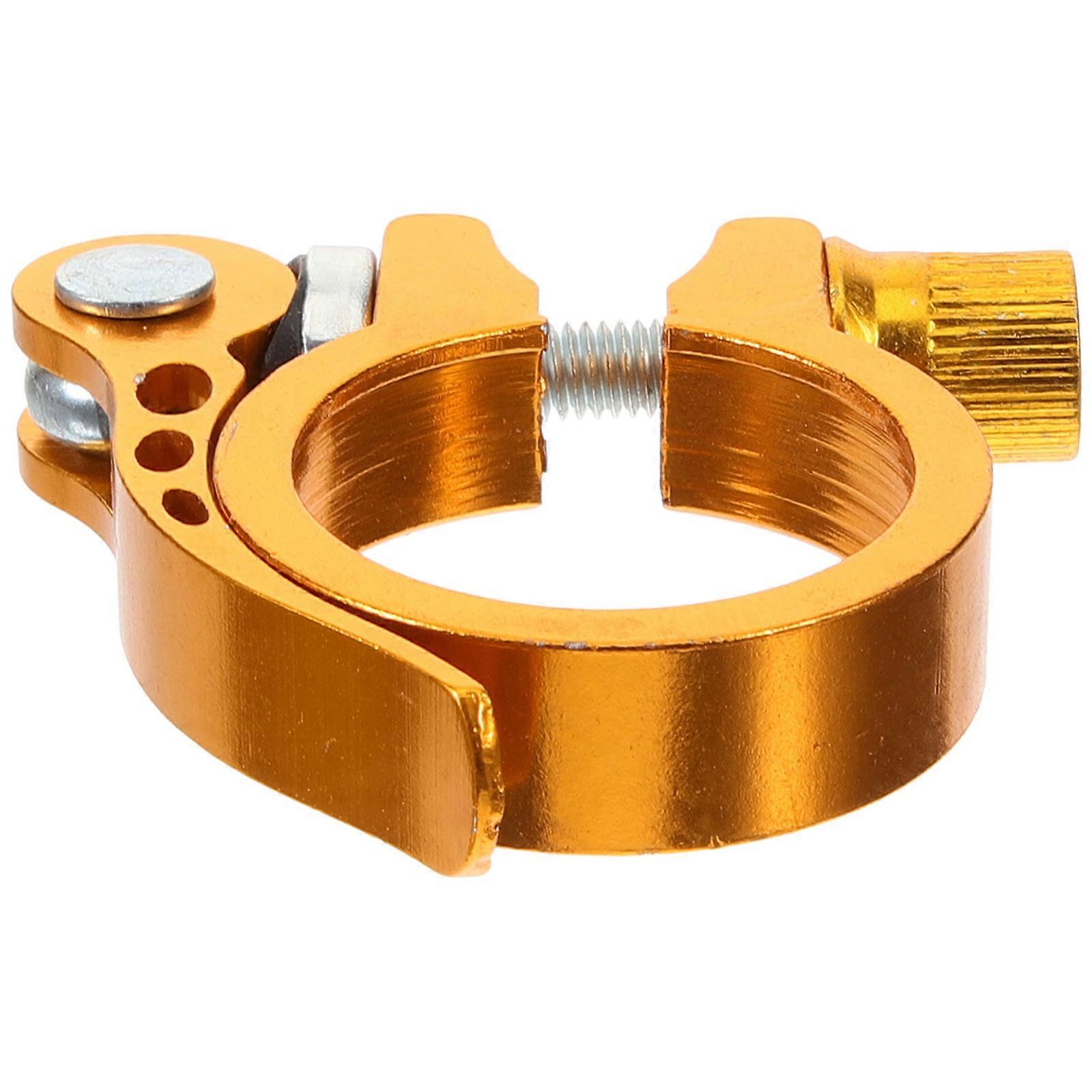 Seatpost Clamp with Rack Mount Option Made from Aluminum Alloy