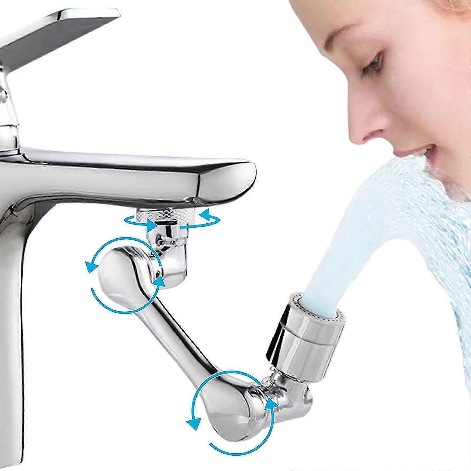 Universal Aerator Nozzle Faucet Swivel Extender Filter for Kitchen Sink Water Saving Mode