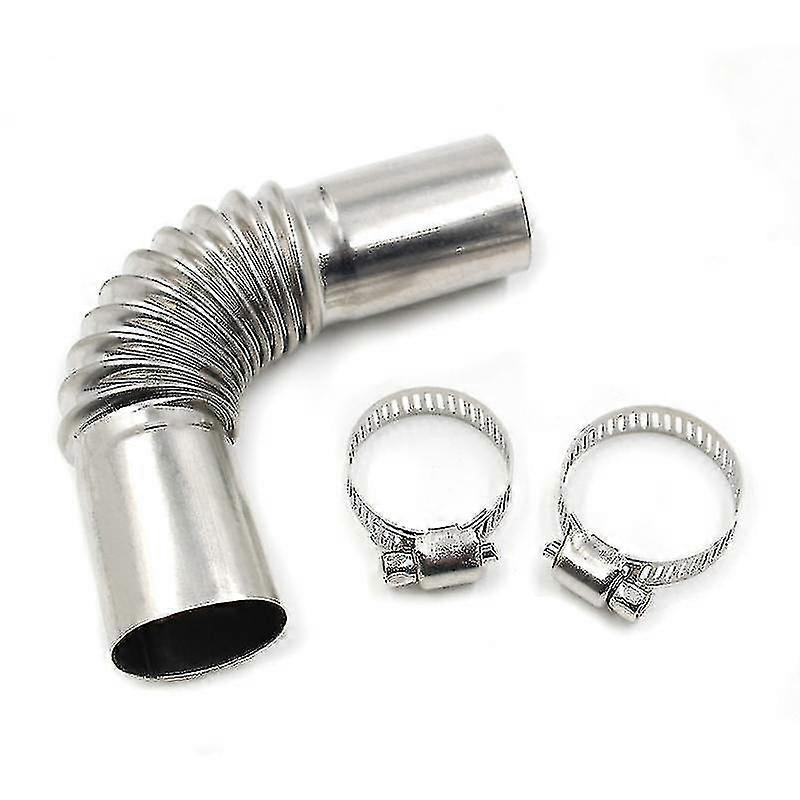 24mm Elbow Pipe Air Parking Heater Exhaust Pipe Connector With Clamps Forwebasto-