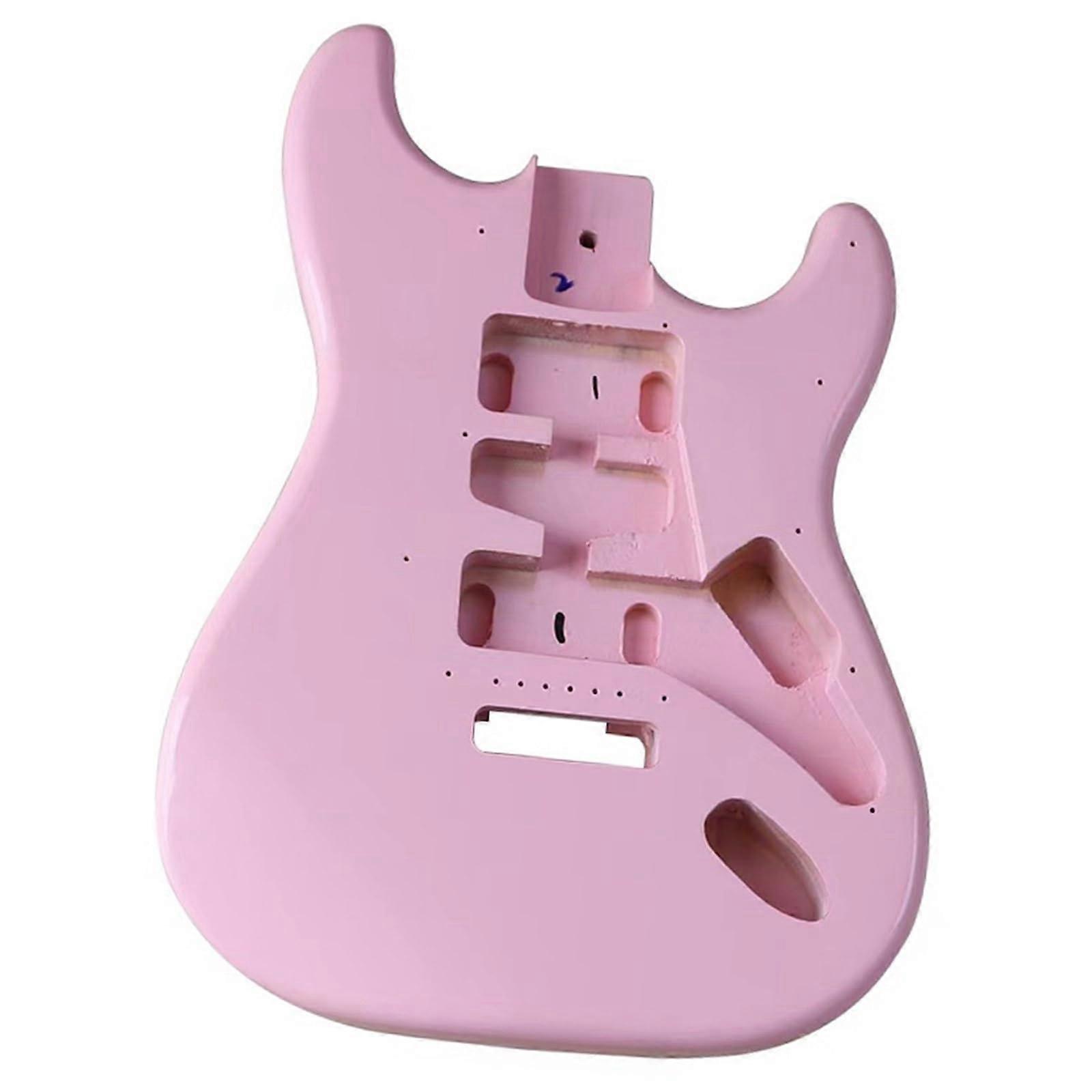 E-Guitar Body ST Semi-Hollow Instrument Accessory, Compatible with Standard Models, High-Quality Material, Various Colors