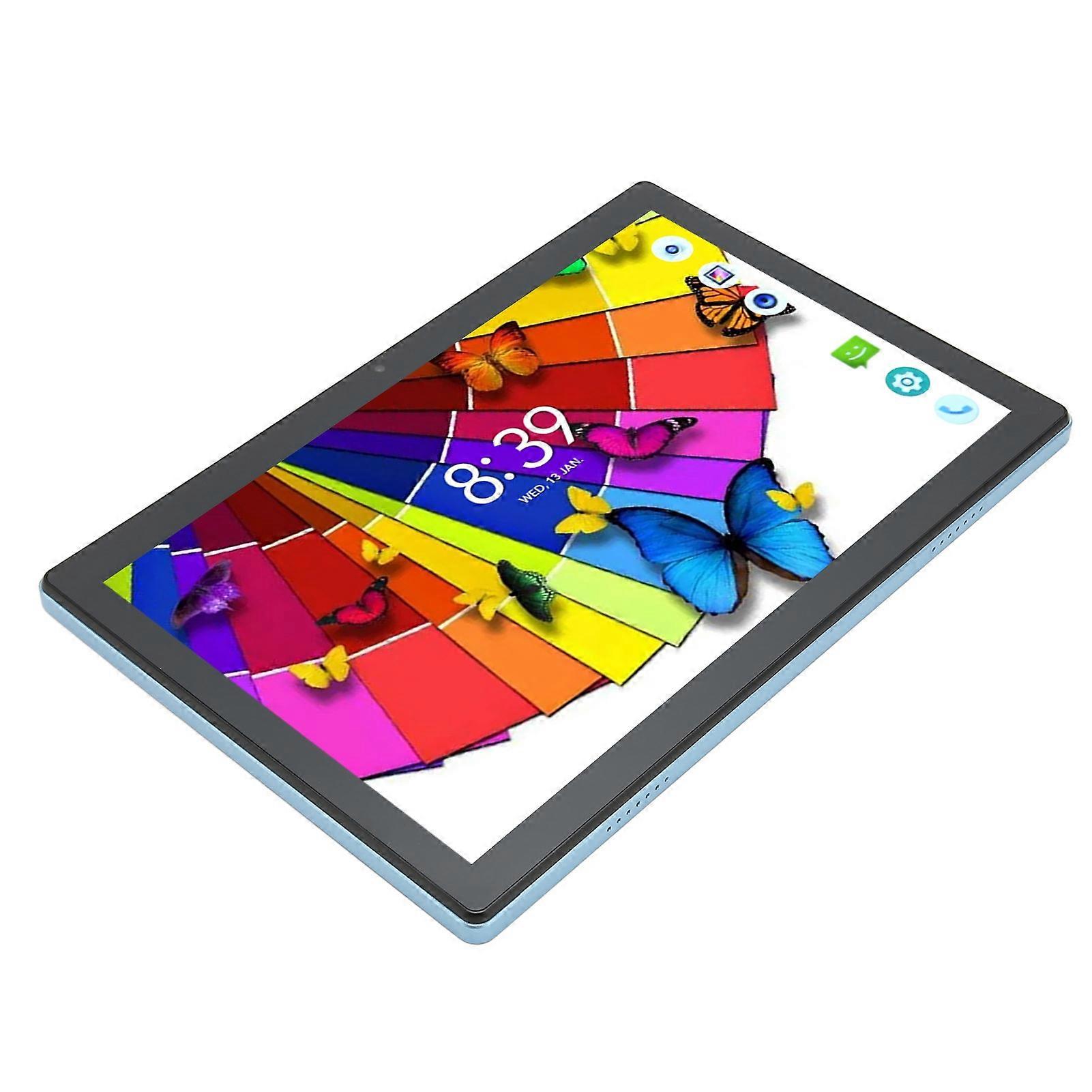 10 Inch Tablet 8GB RAM 128GB ROM Octa Core 8800mAh 3 Card Slots Office Tablet With Mouse RGB Keyboard