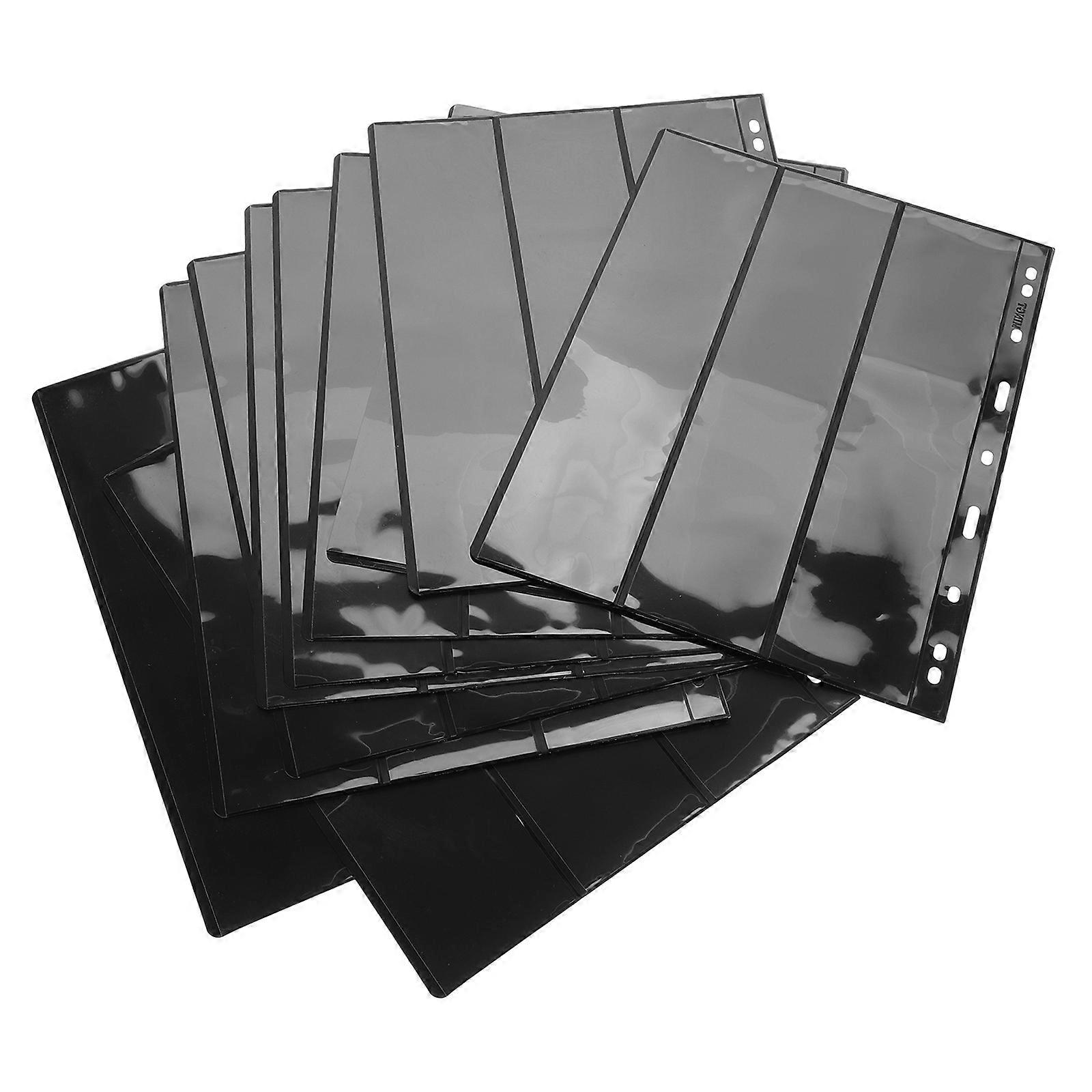 Stamp Collecting Albums Reusable Album Pages Organizing Stamp Enthusiasts 10Pcs