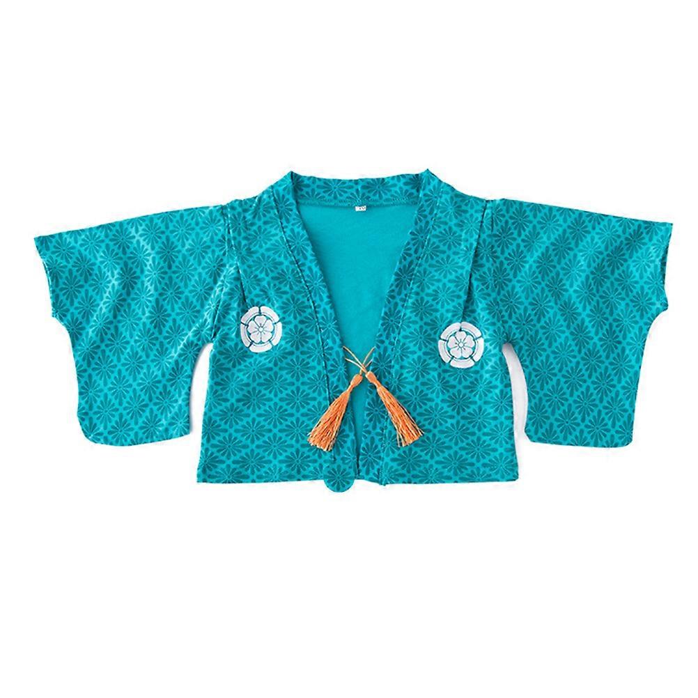 Baby Kimono Bodysuit Daily Wear Toddler Clothes Multi Long Sleeve Comfortable Wearing 1 Set