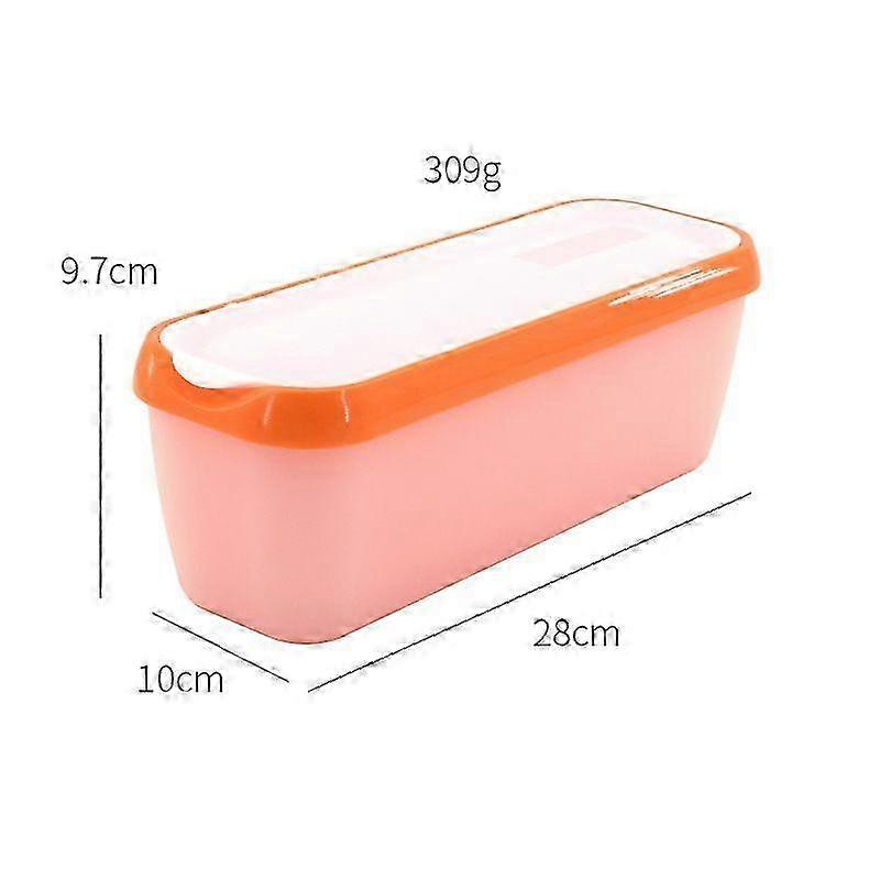 Ice Cream Containers, 1.5 Quarts Ice Cream Tubs with Lids, Freezer Storage Container for Sorbet, Fro