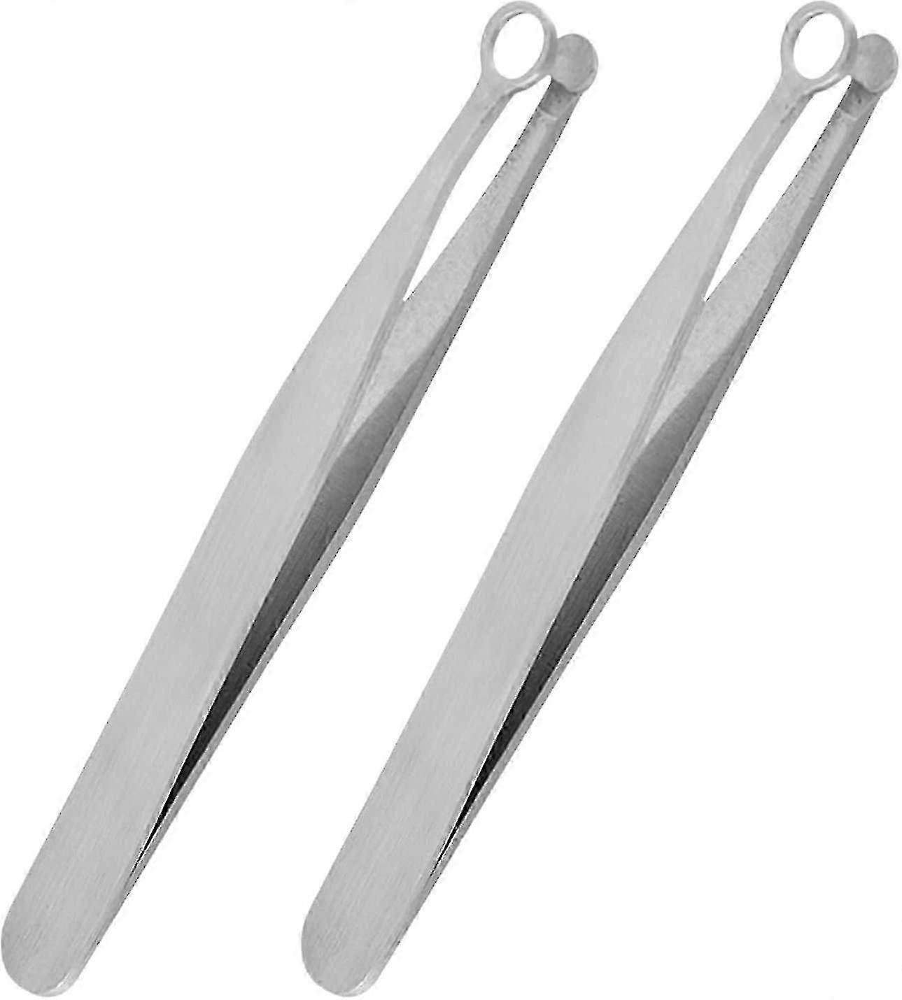 Stainless Steel Eyebrow Tweezers Tip