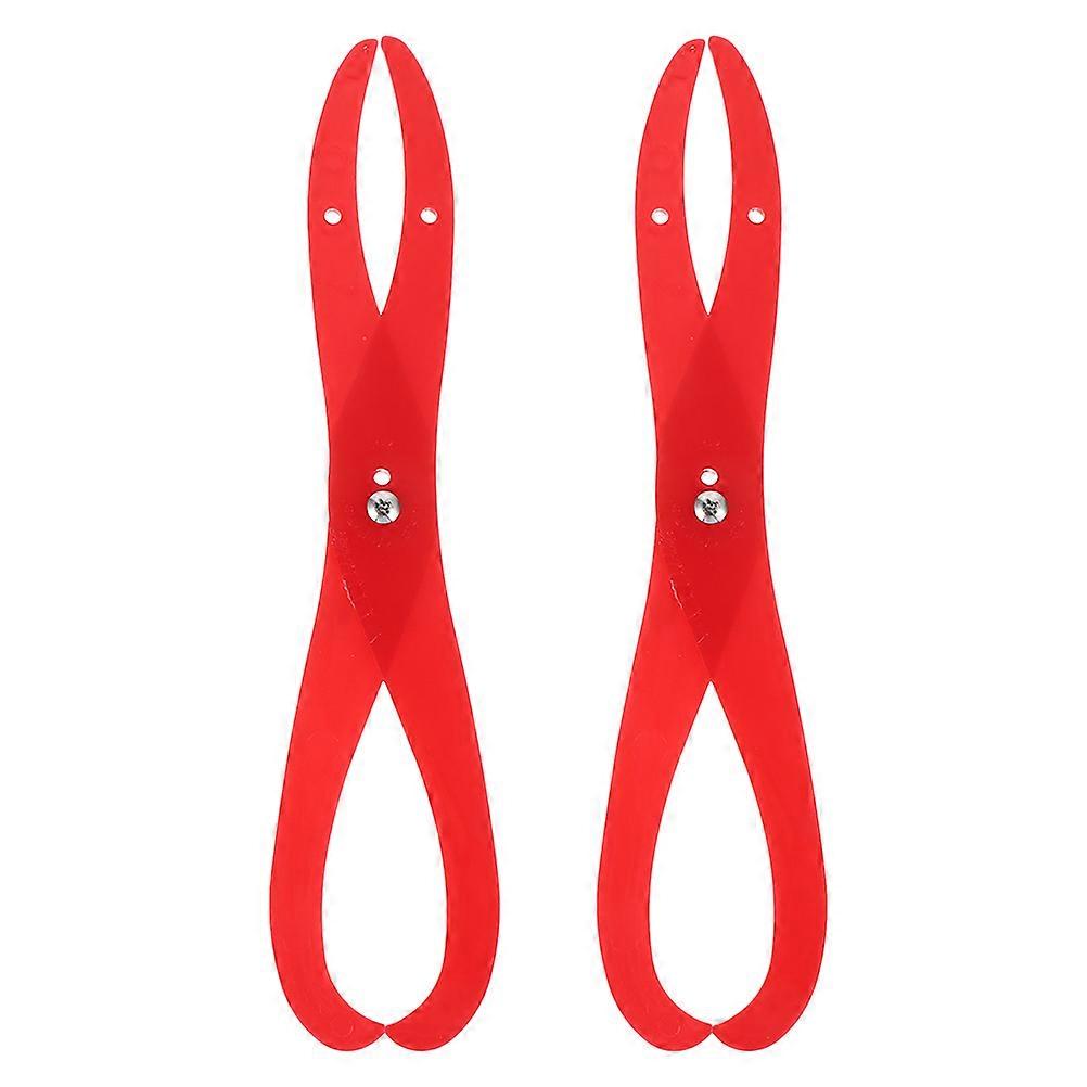 2pcs Plastic Caliper Clay Sculpture Measuring Tool Pottery Tool Supply