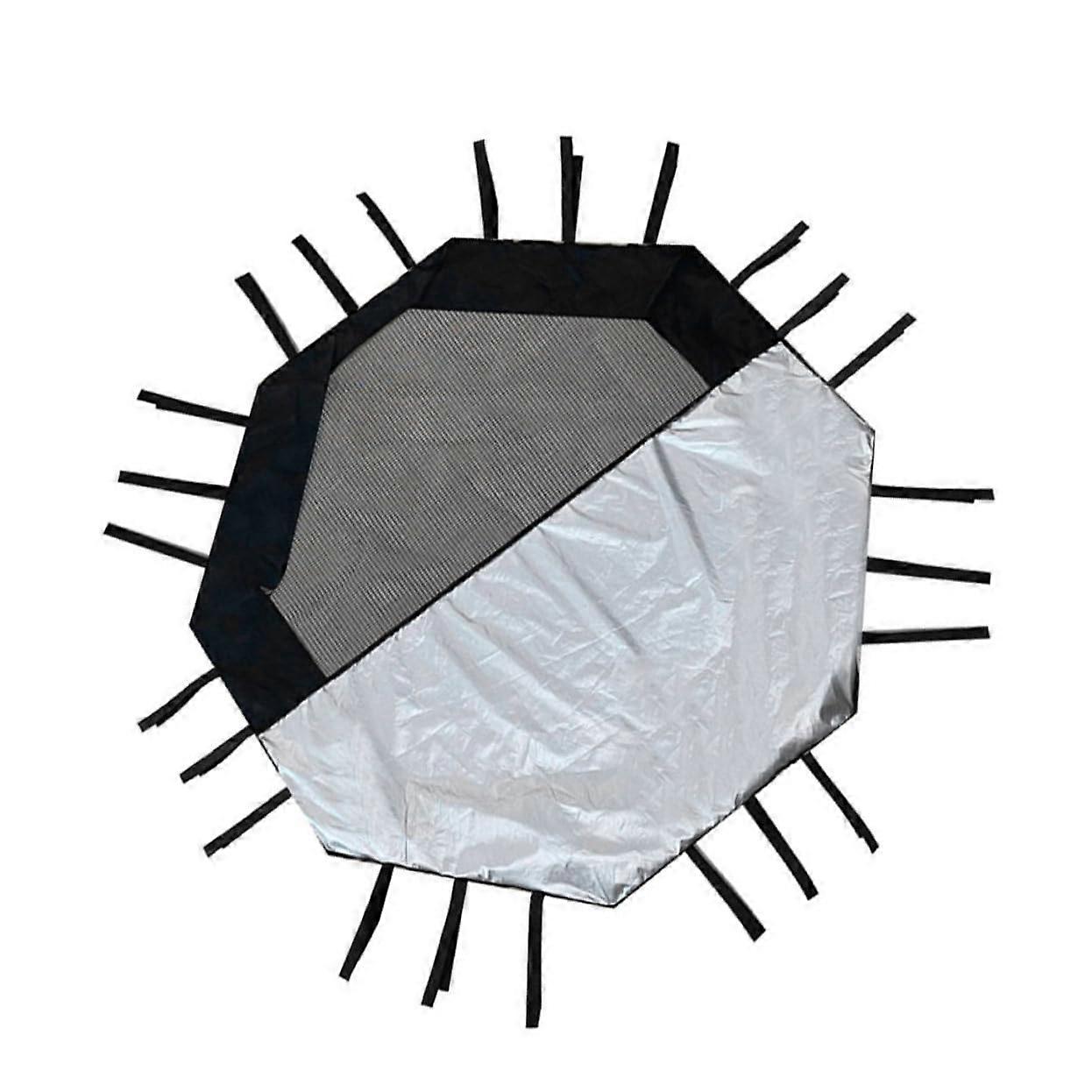 1 piece cage cover for pets with UV protection for outdoor use, easy installation for dog kennels and runs, provides protection.