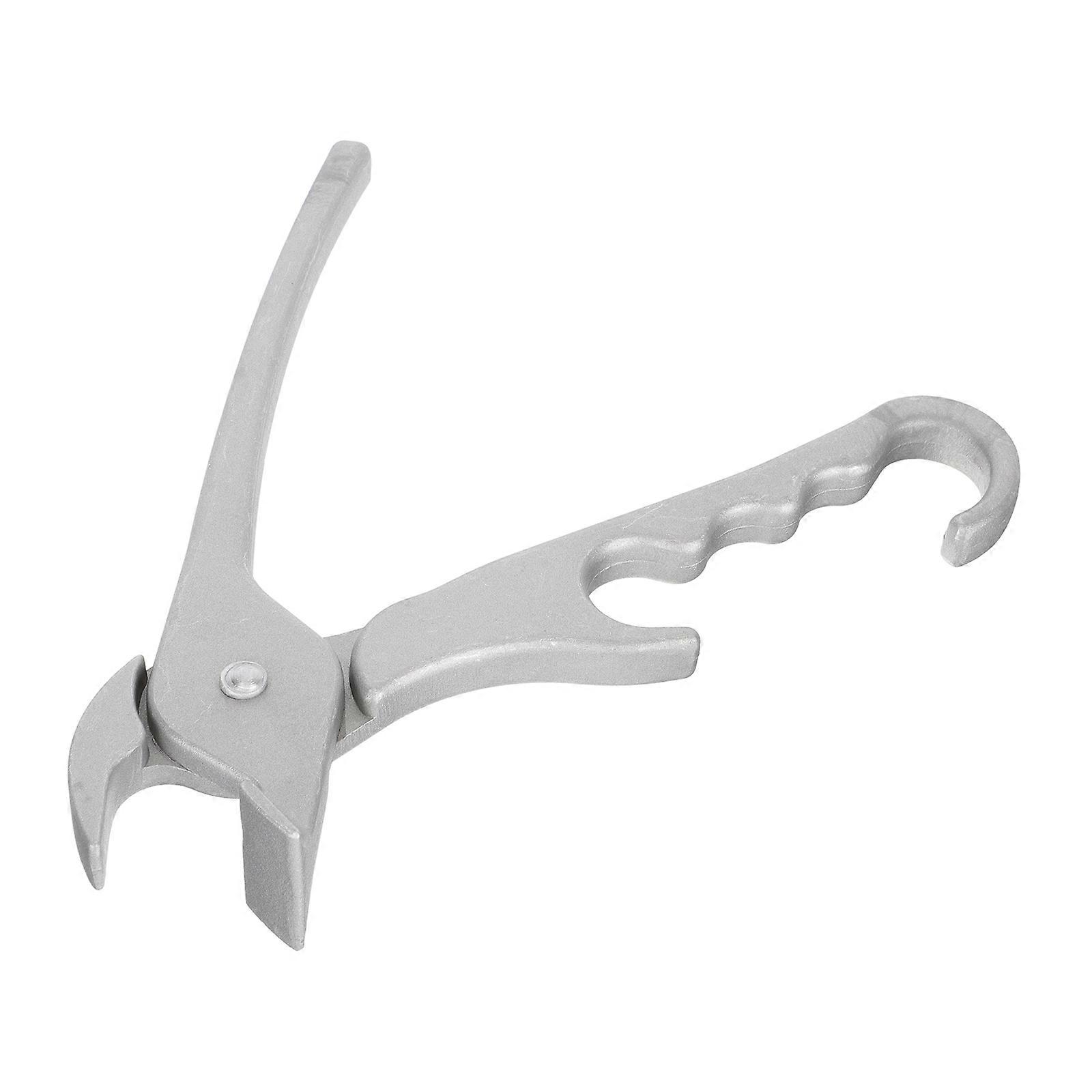 The **Barbecue Plate Gripper Anti Scalding Clamp** is a handy, lightweight kitchen and camping accessory designed to help you safely handle hot