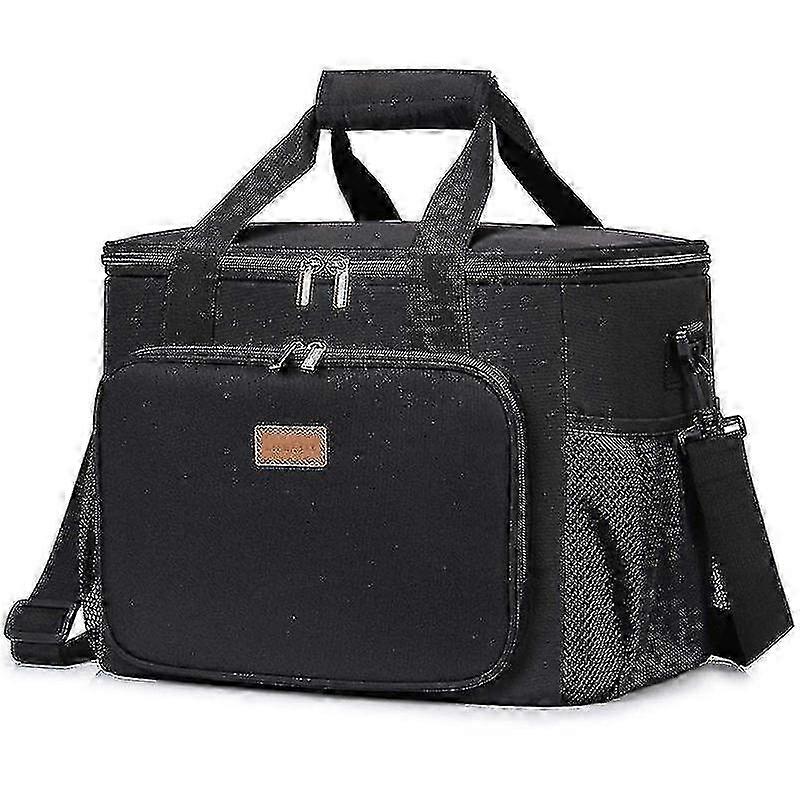 Lunch Bag Box ,leakproof Cooler Bag Black Reusable