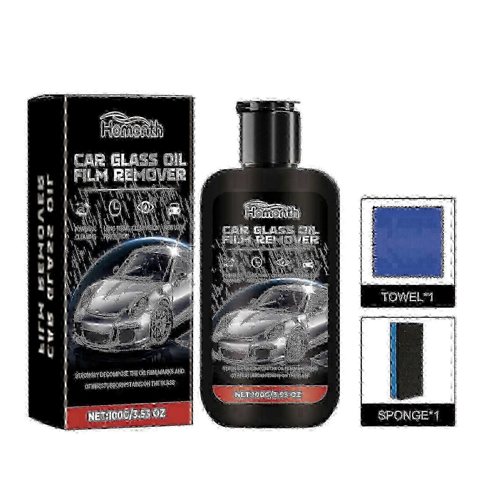 Automotive Glass Coating Paste Windshield Cleaning Decontamination Waterproof Windows Rainproof Car Cleaning