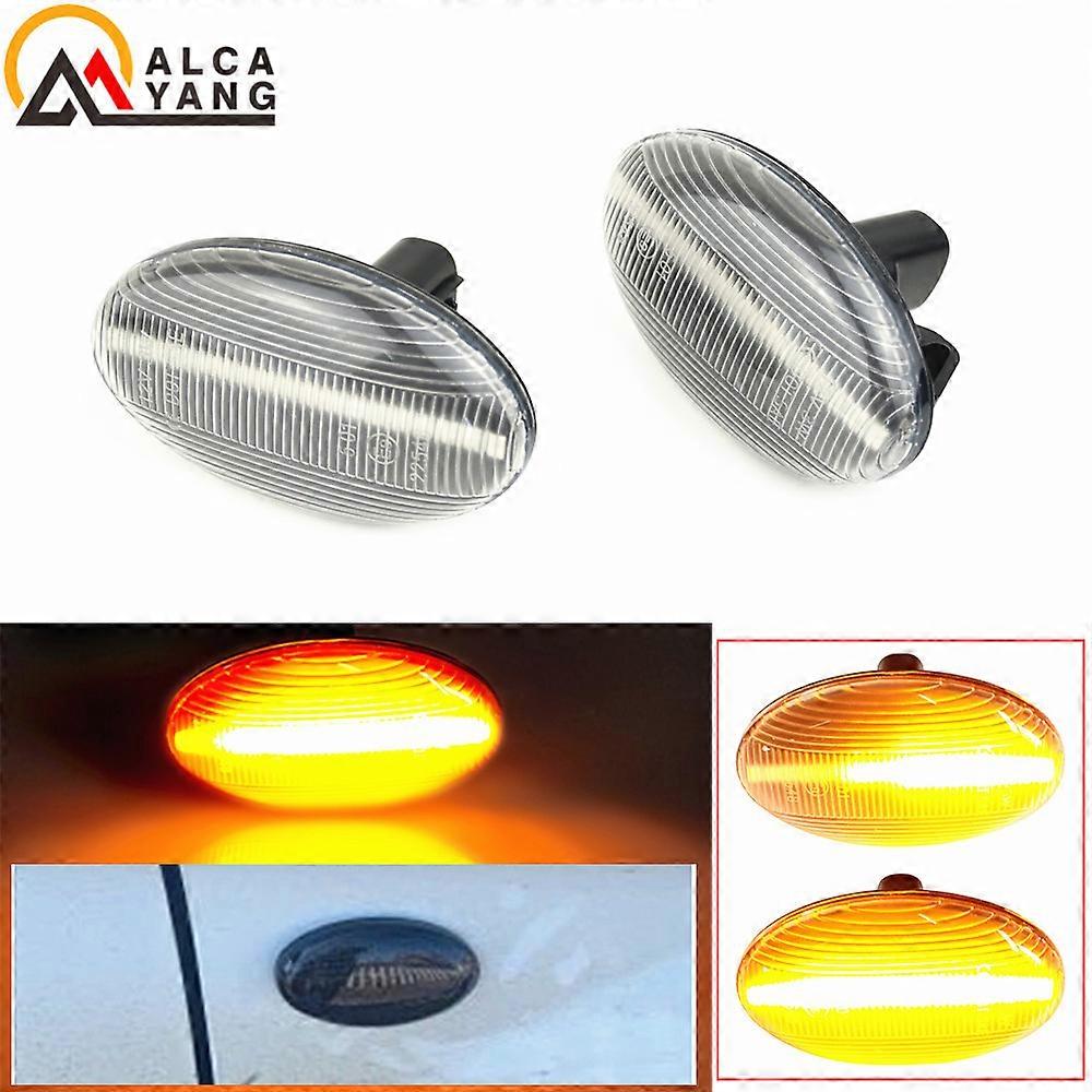 Egnet blinkende dynamisk LED-sidemarkørblinklys for Subaru Liberty 2000-2003 Forester Impreza WRX STI GDA GDB 2002-2007