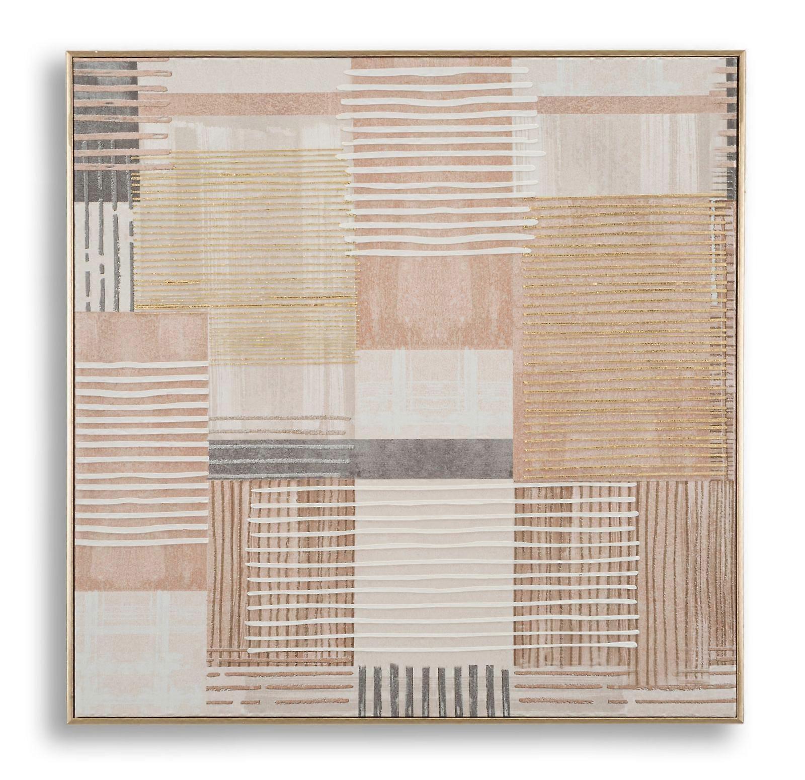 PRINT ON CANVAS LINES WITH FRAME -B- CM 60X3X60