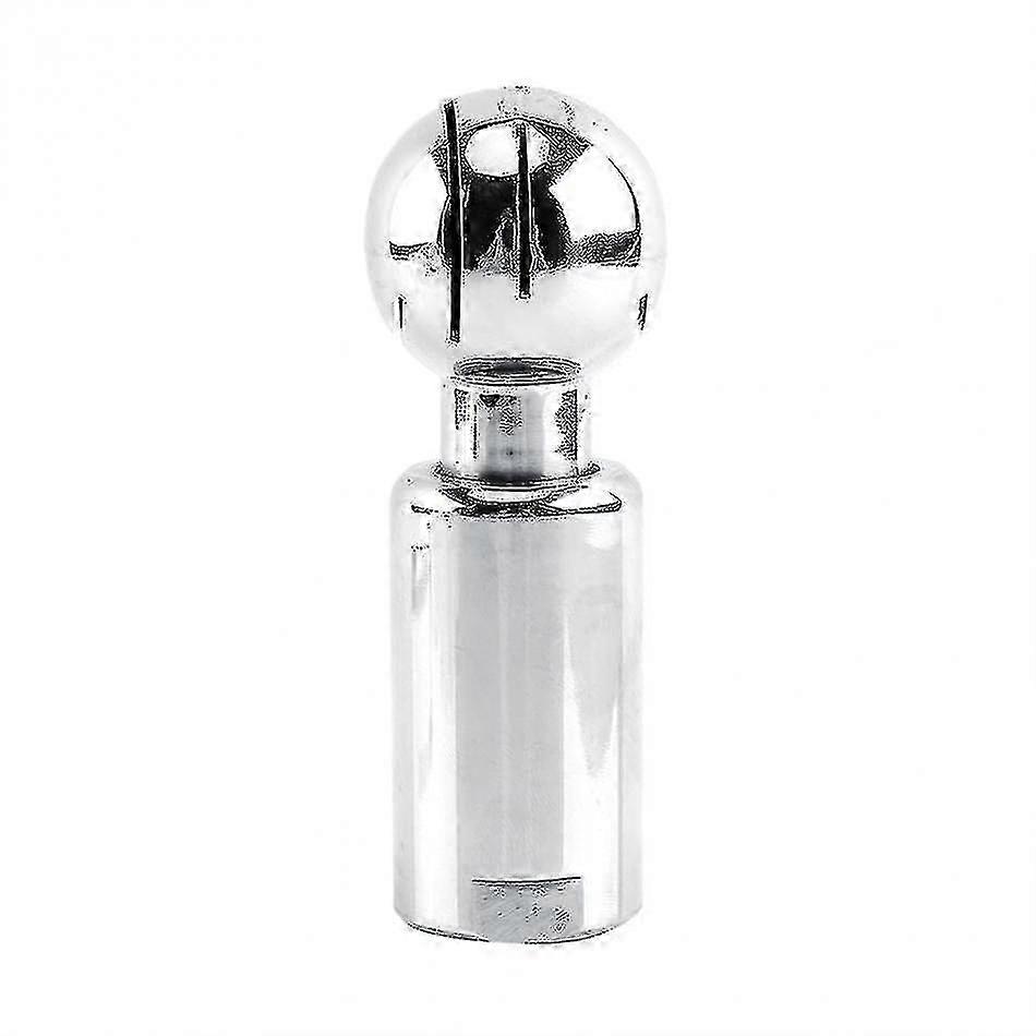 Boule de pulvérisation rotative sanitaire 304 en acier inoxydable 3/4" - Buse de nettoyage de filetage interne à 360° pour canettes