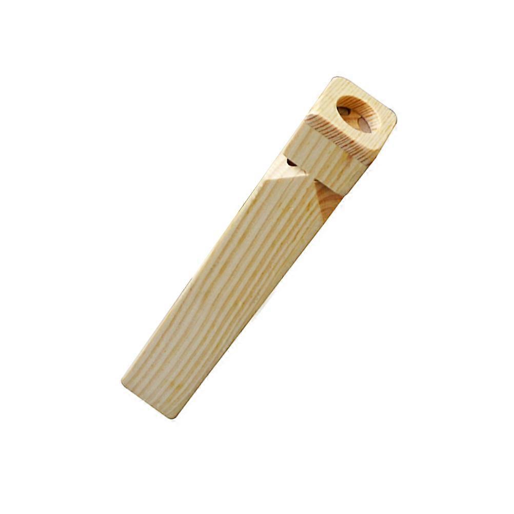 Wooden Whistle Musical Instrument for Education – Enhances Hearing Skills, Safe Design, Random Patterns for Fun Play