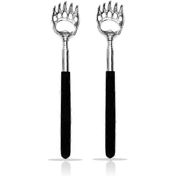2 Back Scratchers, Bear Claw Back Scratcher Retractable Metal