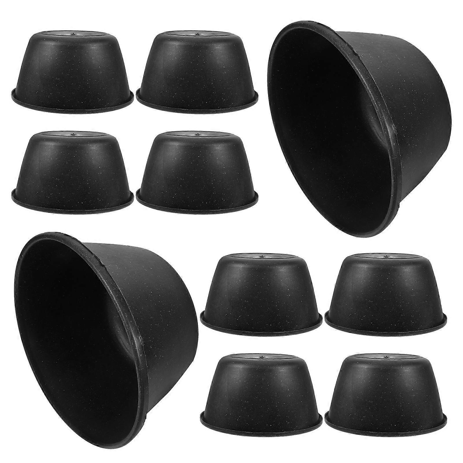Plastic Hat Stand Prevent Hat Deformation Storage Display 20.70X20.70X11.50CM Cone Shape 10Set