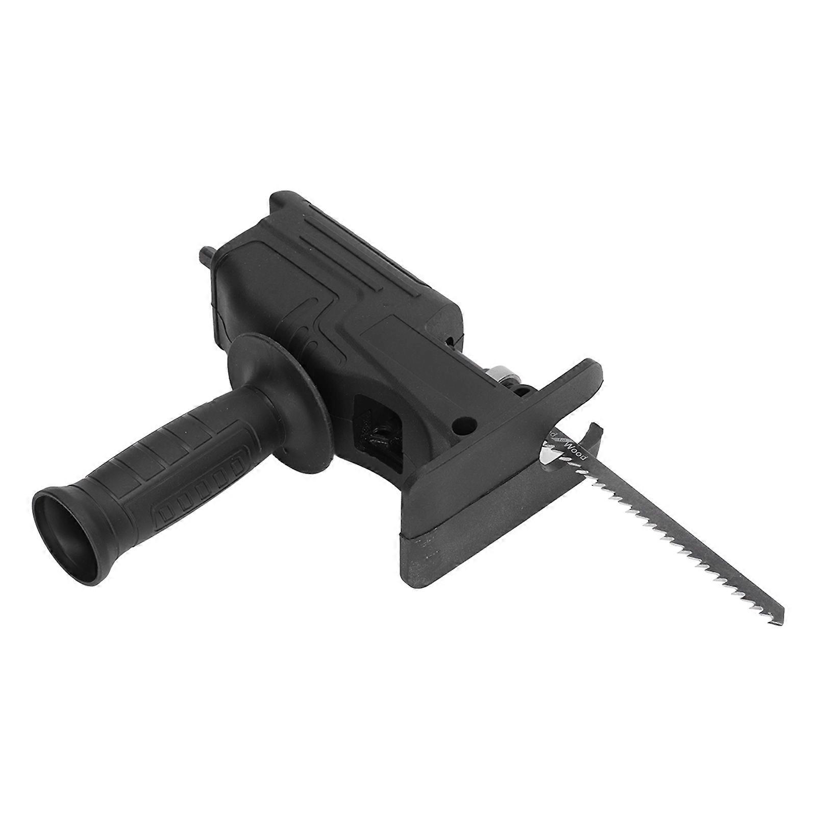 Electric Drill to Reciprocating Saw Adapter Chainsaw Conversion Head Saw Blades Handle Kit